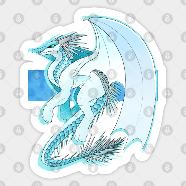 Wings of Fire - Winter Sticker by giratina13